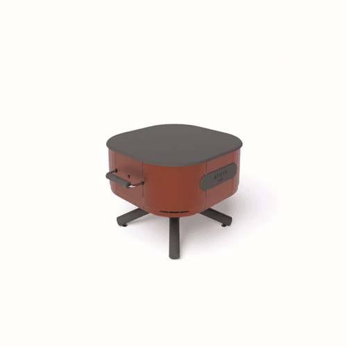 ALUVY SAM Basalt Low Brazier - Terracota