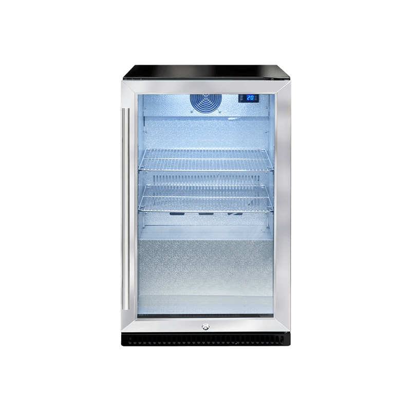 Artusi Single Door Outdoor Refrigerator - Stainless Steel