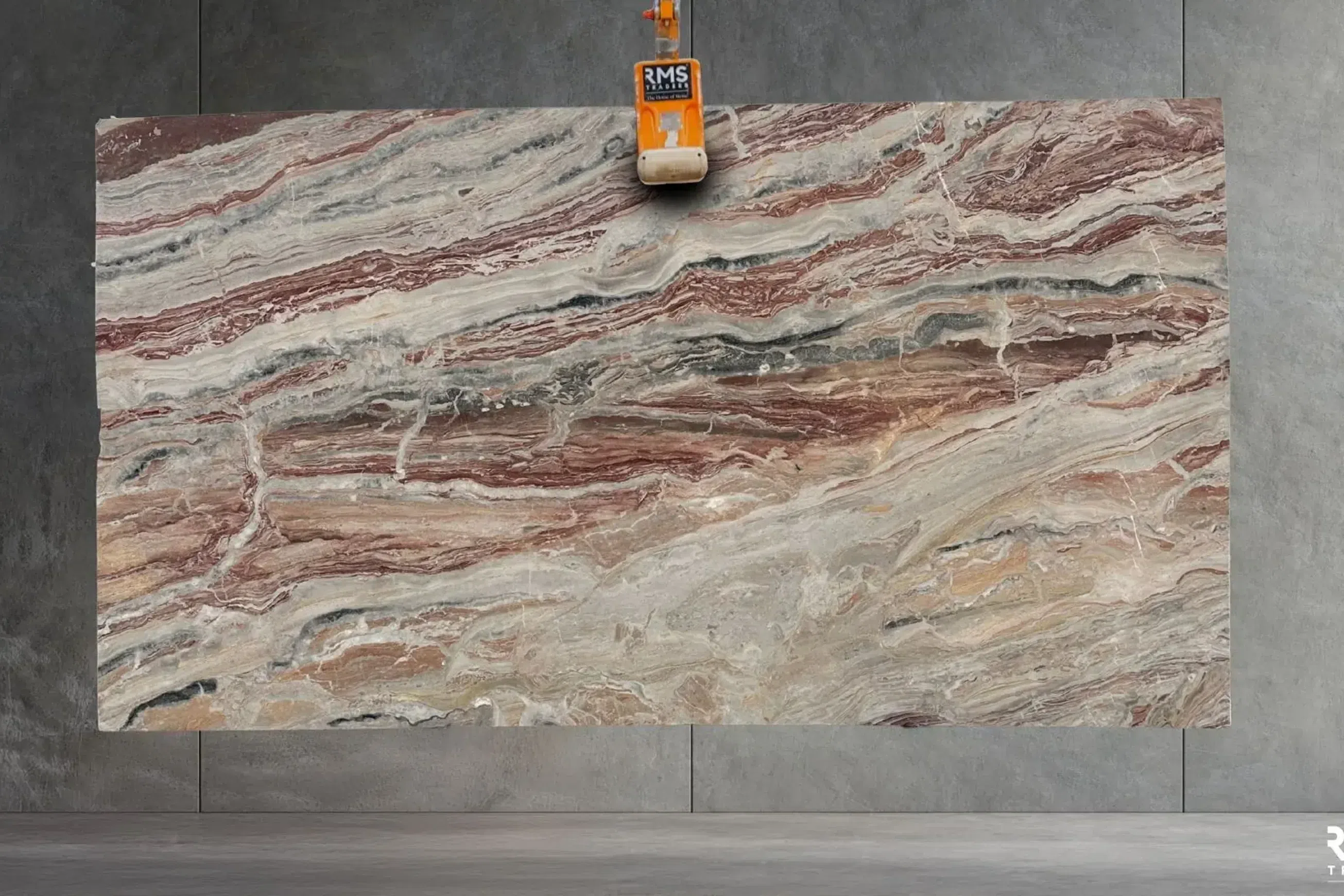 Arabescato Rosso Marble Benchtop