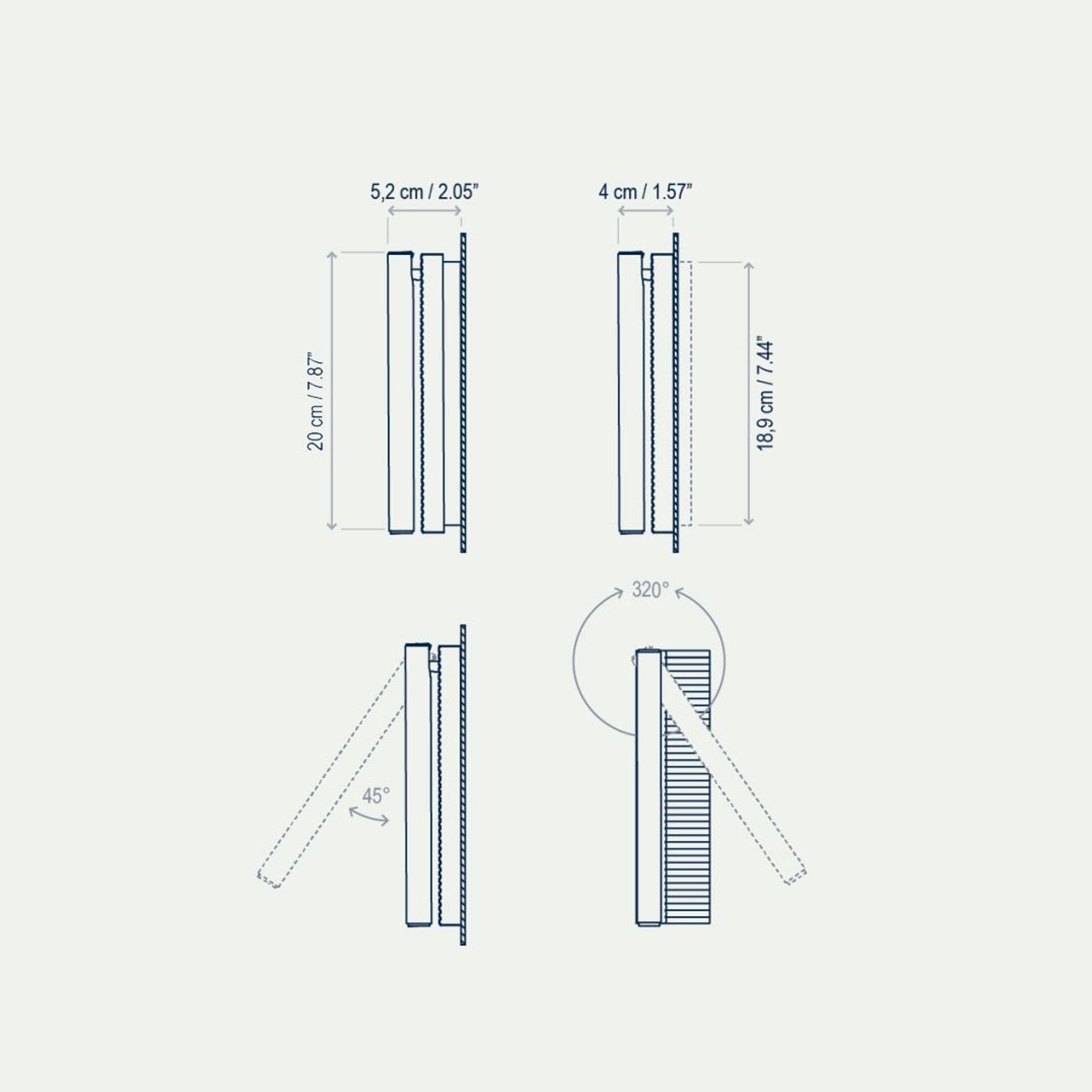 Arid A/02 Wall Light