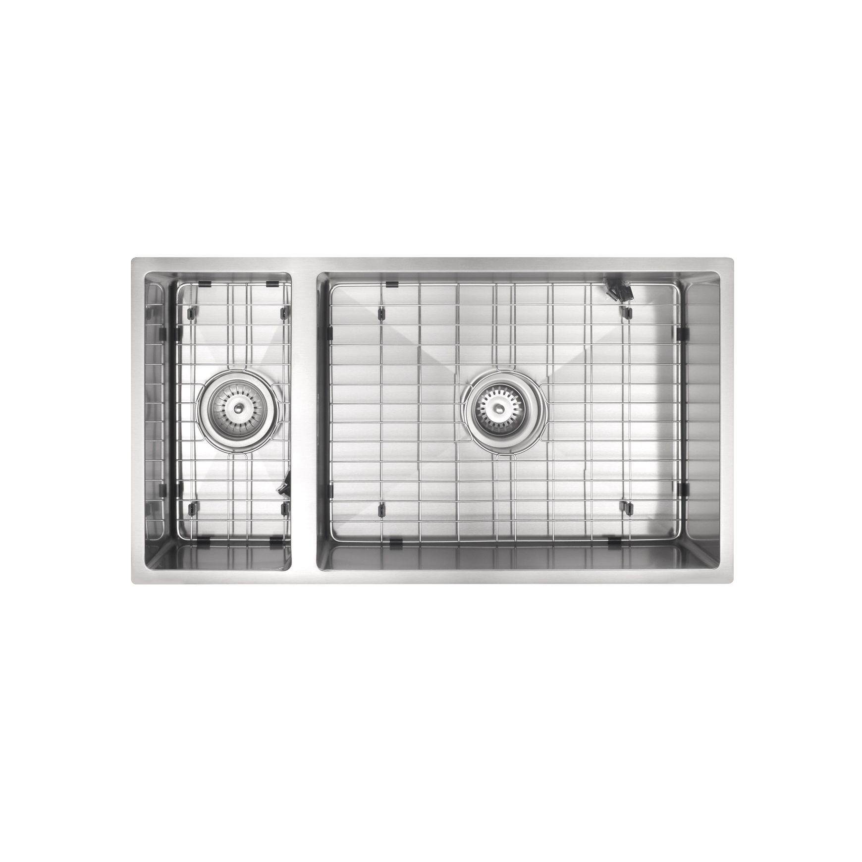 Code Aspen Double Bowl Pvd 304 Stainless Steel Sinks