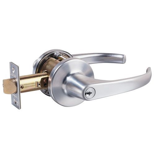 Lockwood 929 Series Entrance Escape Door Lever Set Satin Chrome Fire Rated 929SC