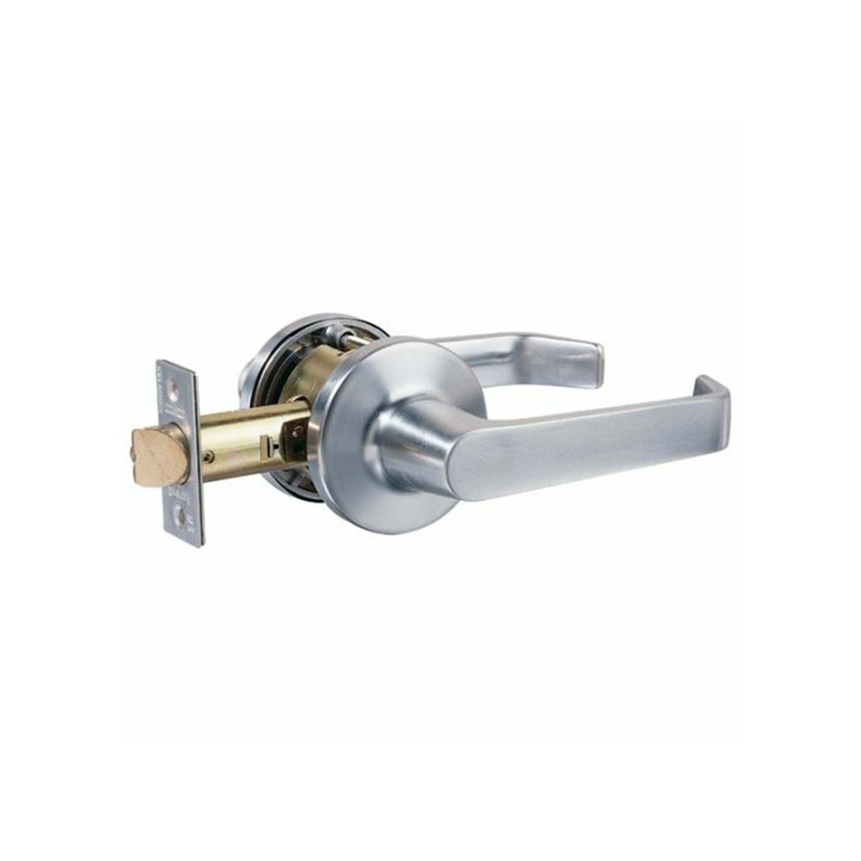 Lockwood Door Lever Passage Lever Set Commercial Grade Fire Rated Satin Chrome 951SC