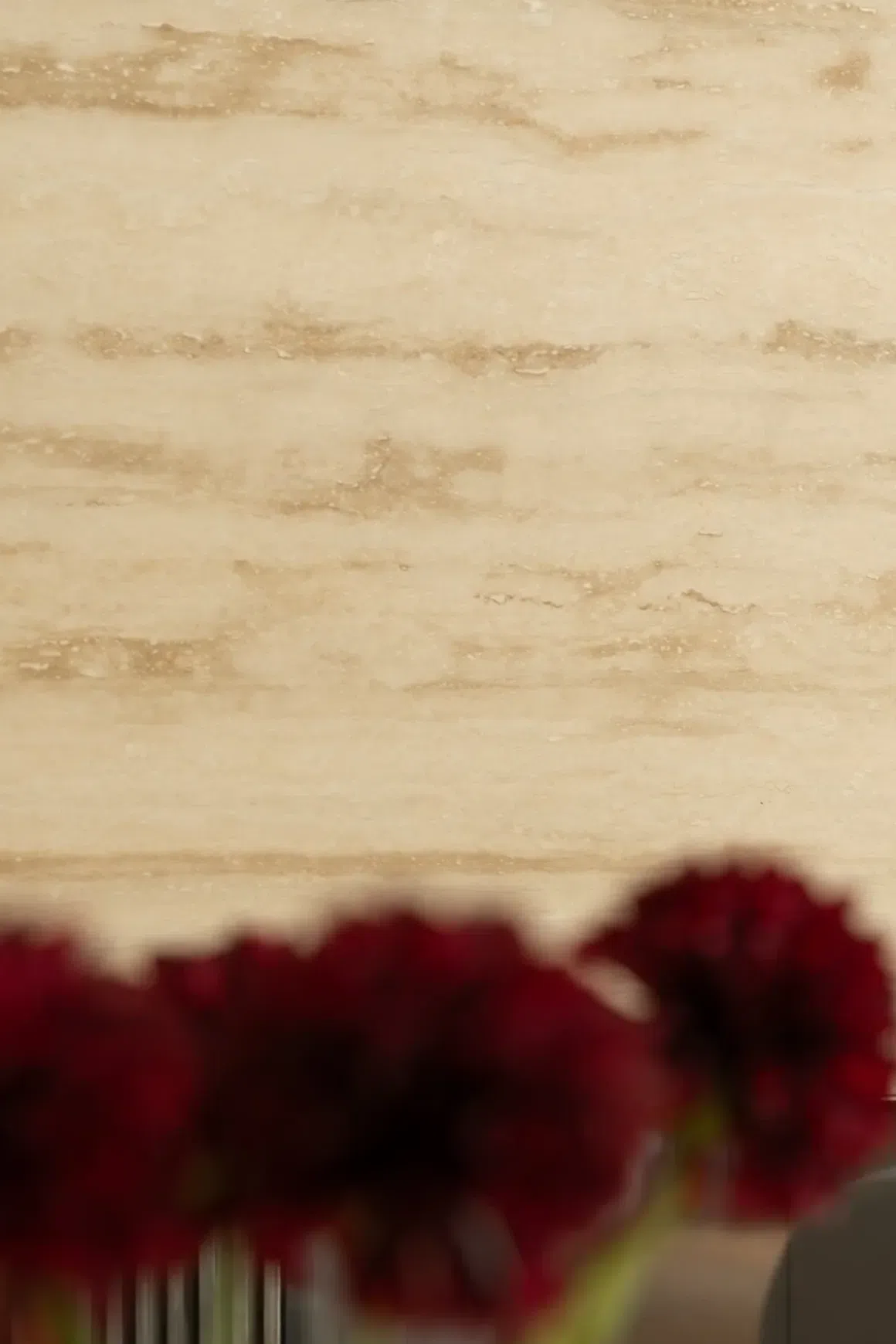 Tuscan Vein Cut Filled Travertine Benchtop