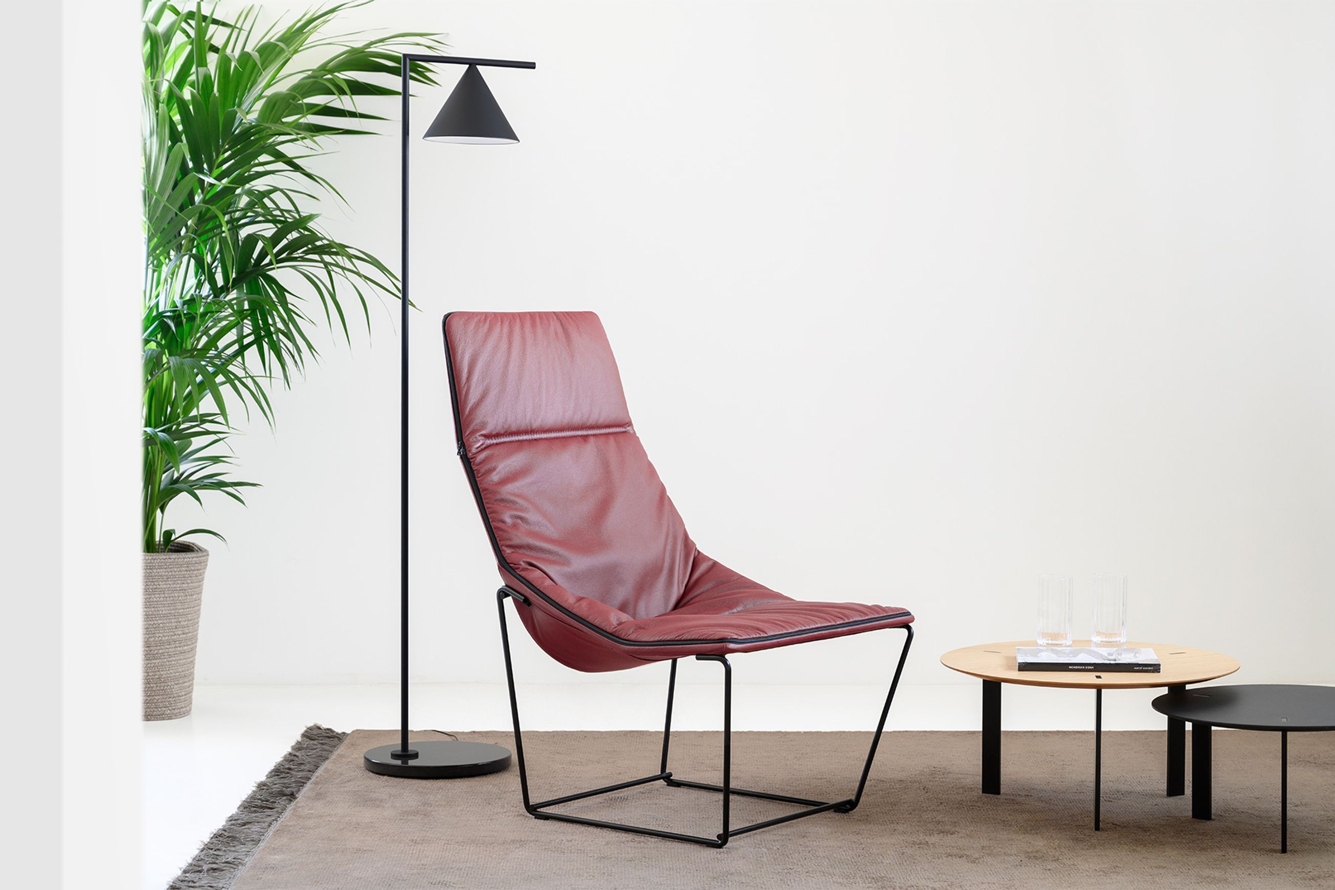 Ace Armchair - Steel Base