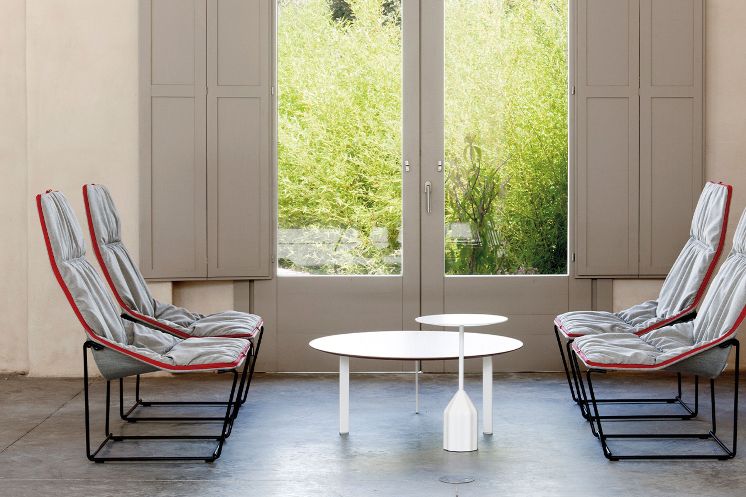 Ace Armchair - Steel Base