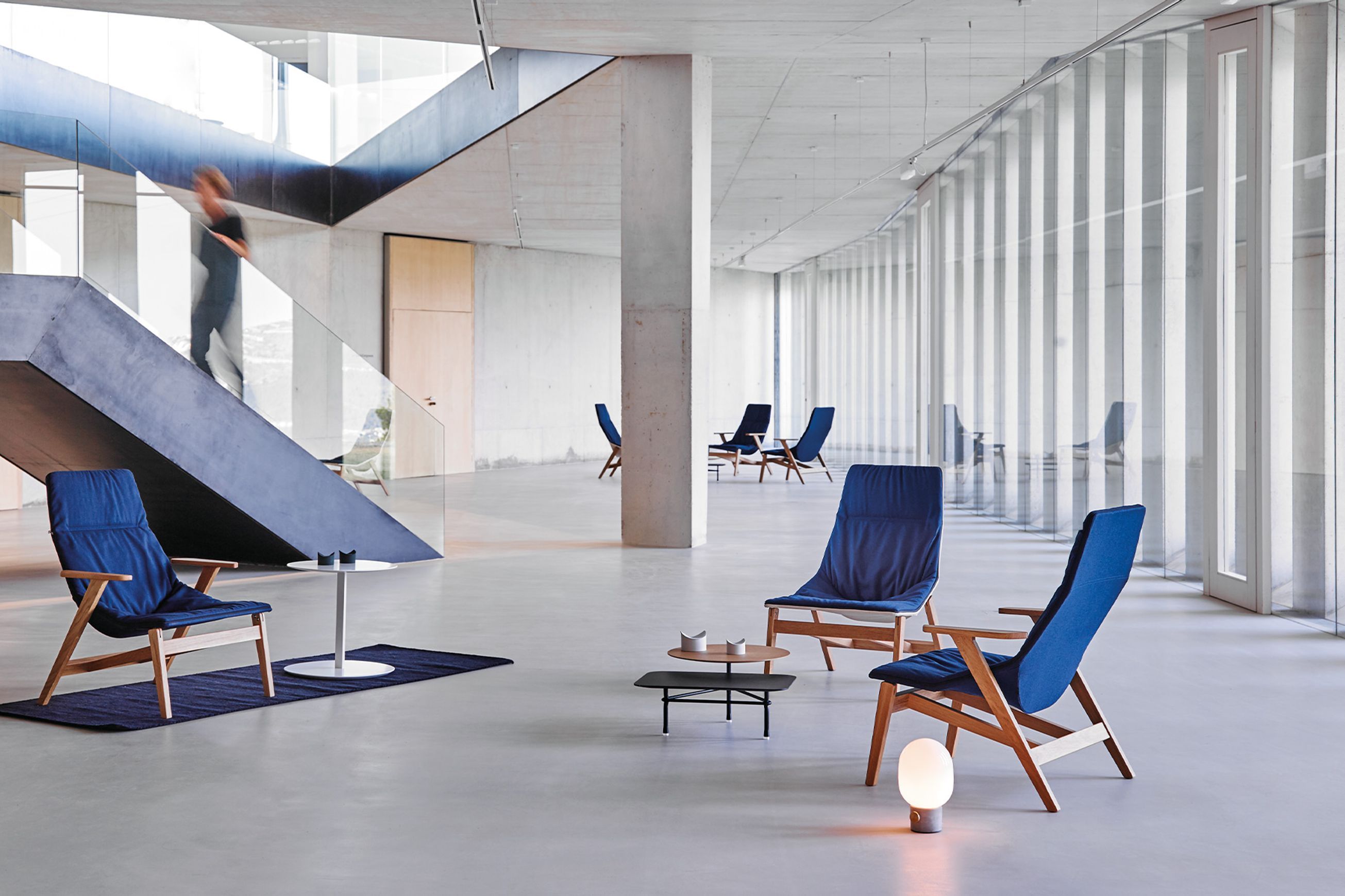 Ace Armchair - Wooden Base