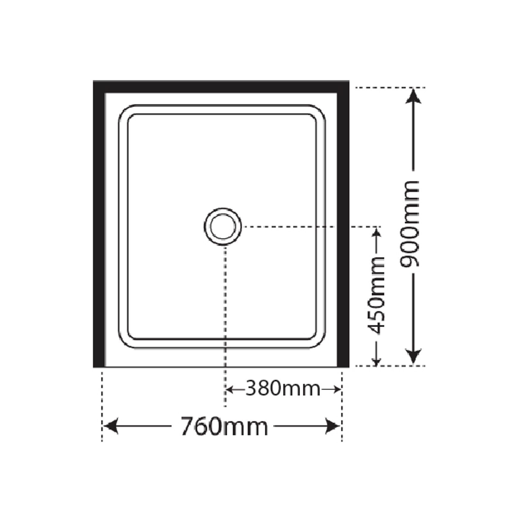 Aquero Alcove 900x760x900