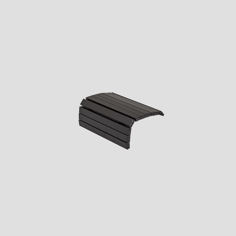 Aluminium Slat Tray - Black