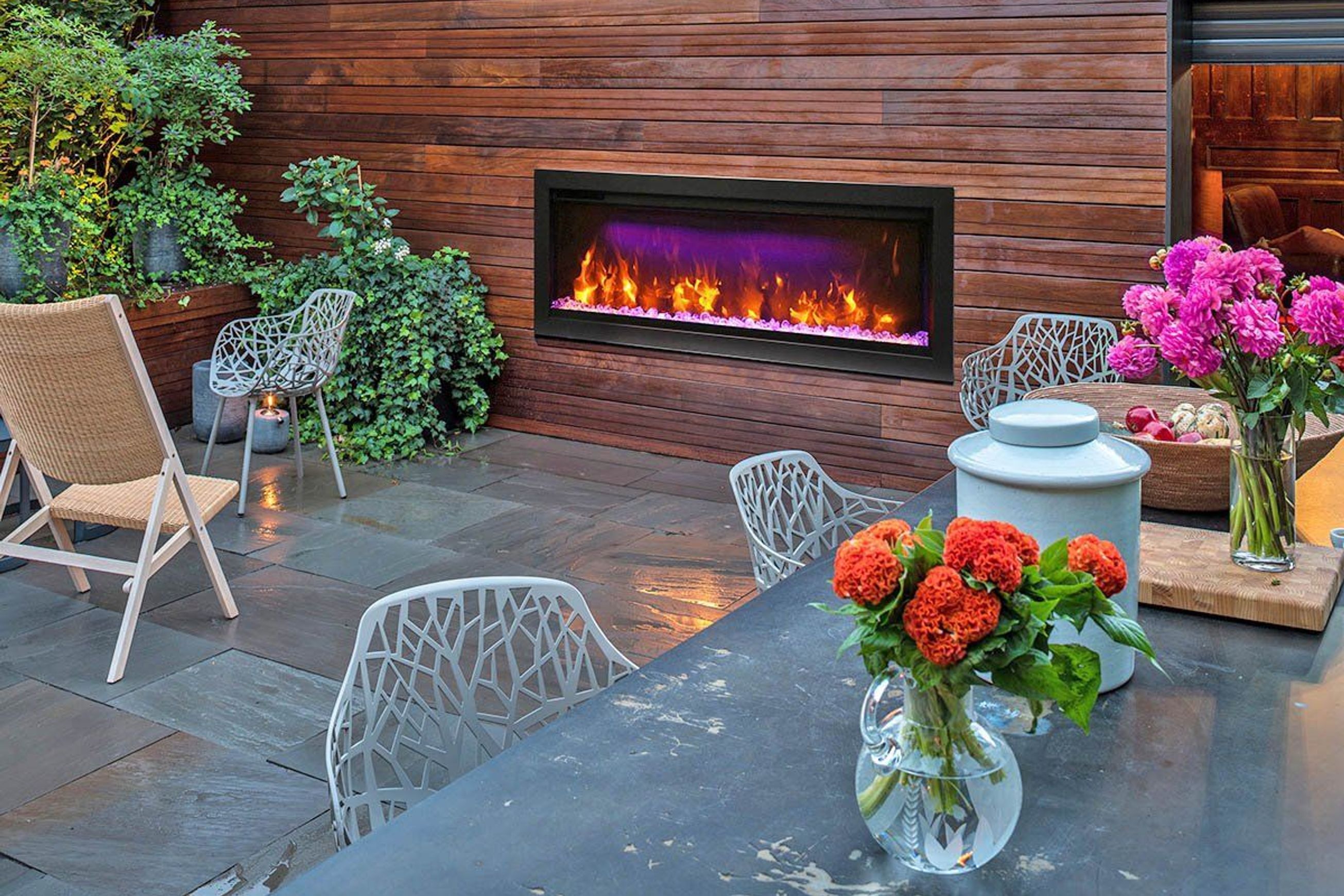 Amantii 42" Symmetry Electric Fireplace