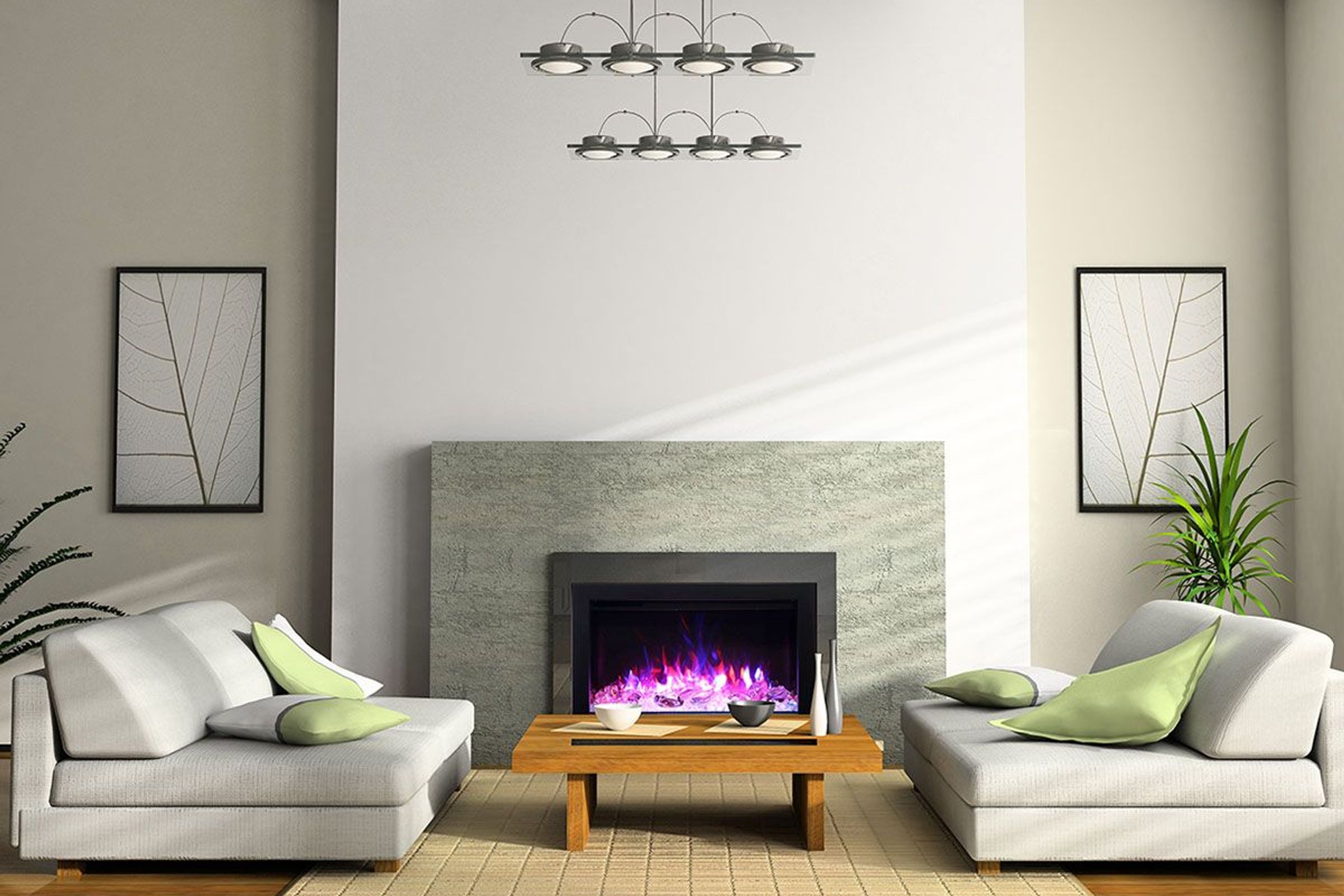 Amantii Traditional Trd30 Electric Fireplace