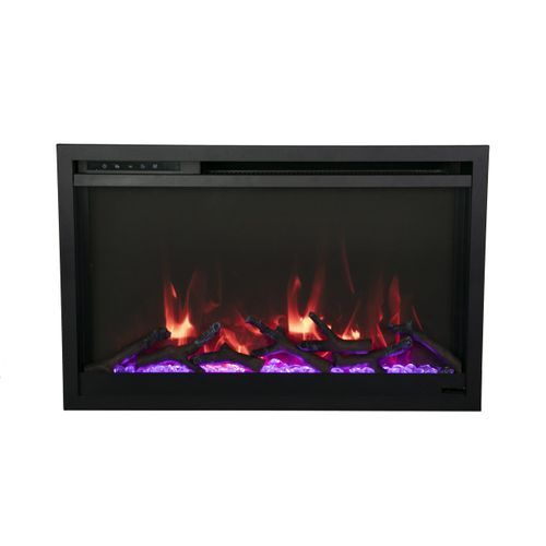 Amantii Traditional 30" Xtraslim Electric Fireplace