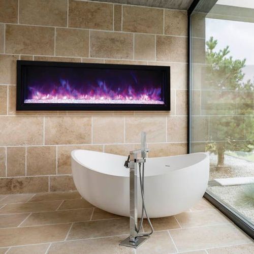 Amantii Bl60 Xtraslim Electric Fireplace