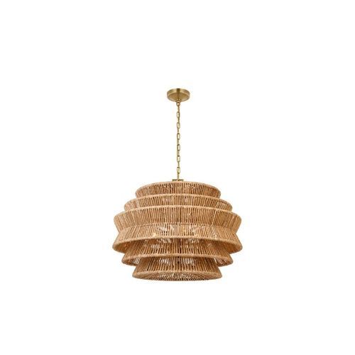 Visual Comfort Chapman & Myers Antigua Medium Drum Chandelier