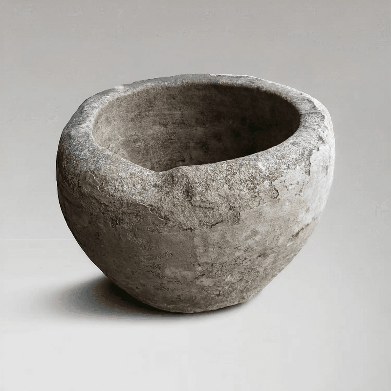 Oversized Antique Javanese Limestone Trough #1