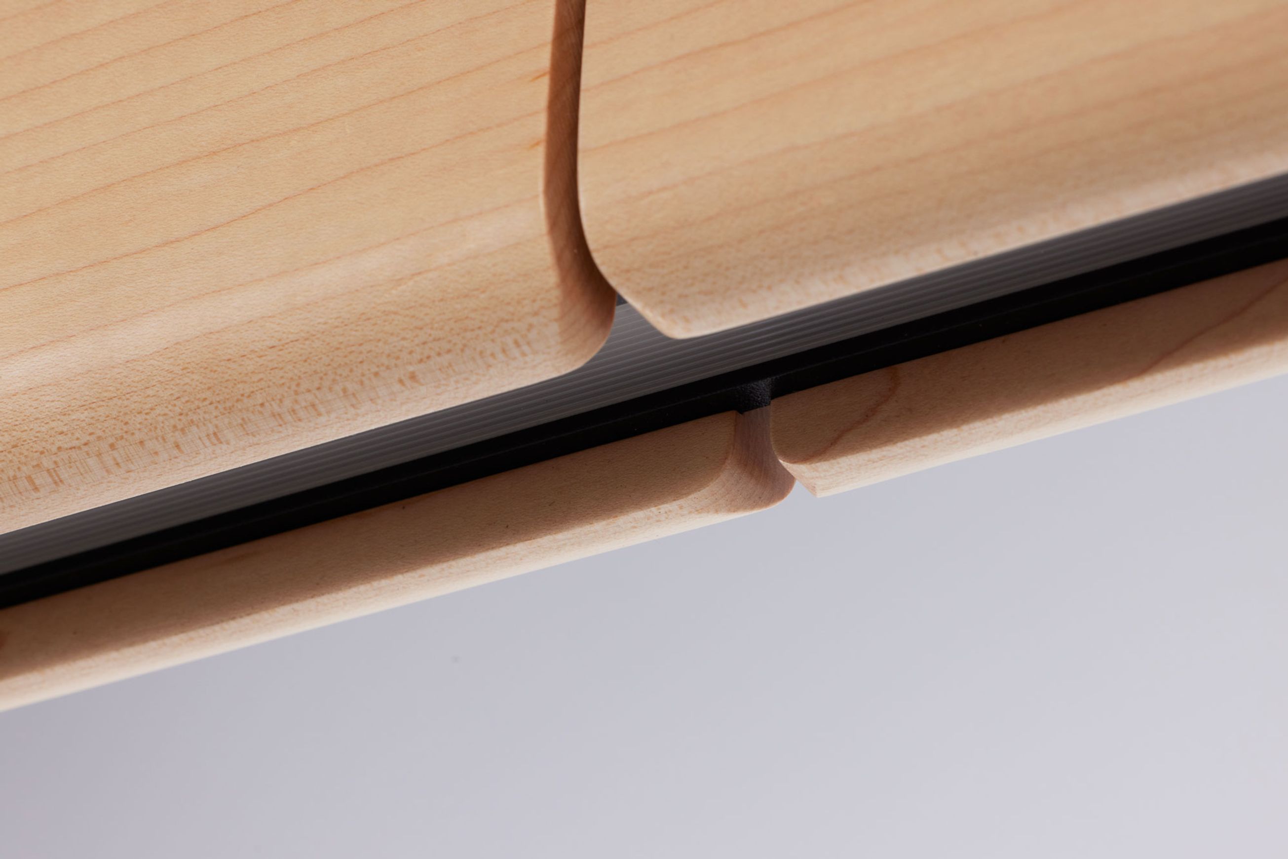 Array Pendant | American Oak - Black