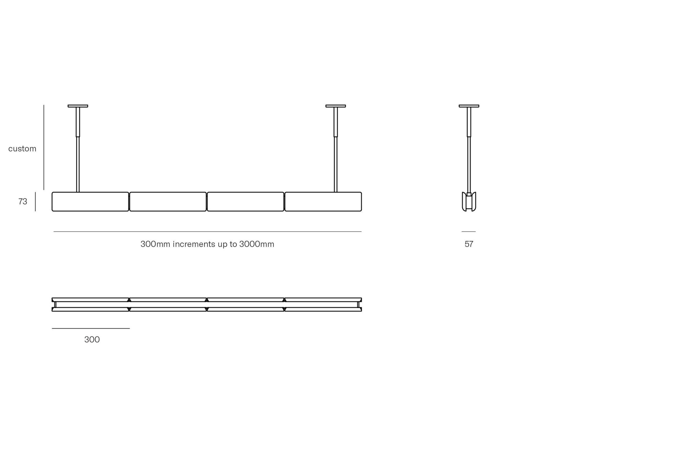Array Pendant | Walnut