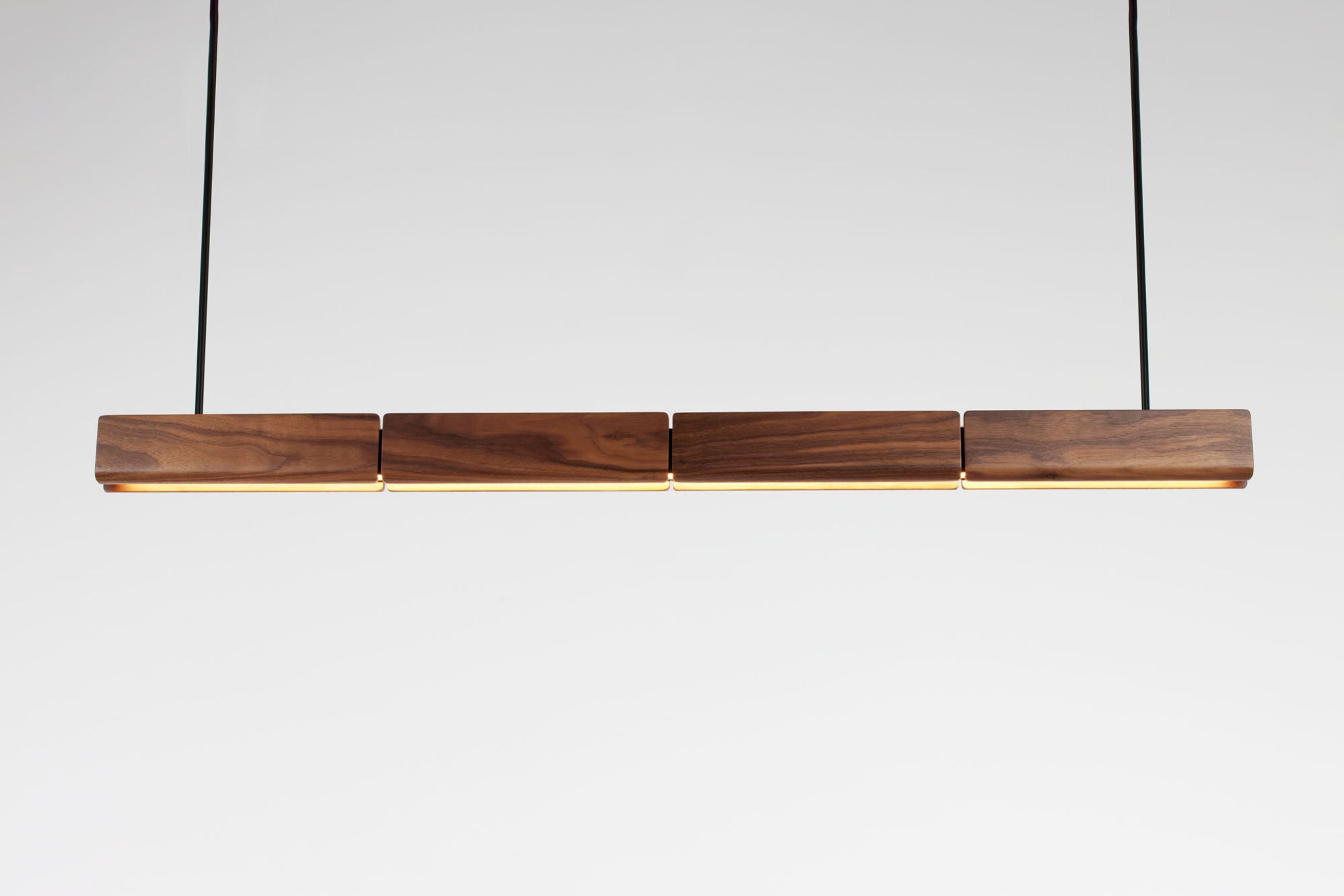 Array Pendant | American Oak - Black