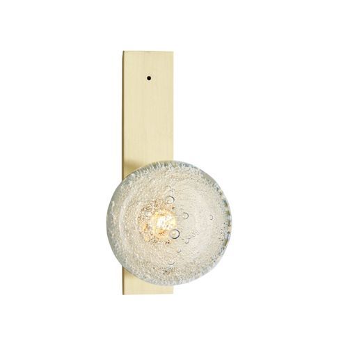 Fizi Single Ball Flat Wall Sconce