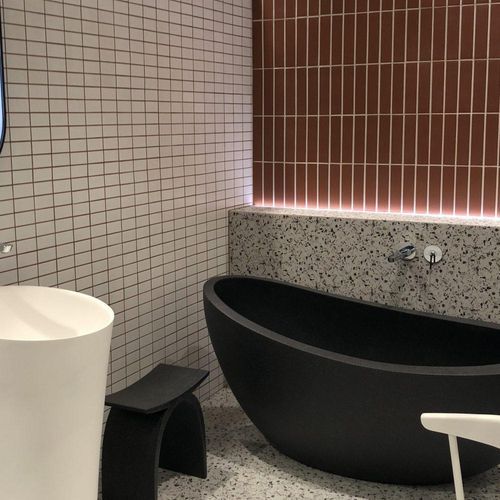 Pietra Bianca Bora Freestanding Stone Bath