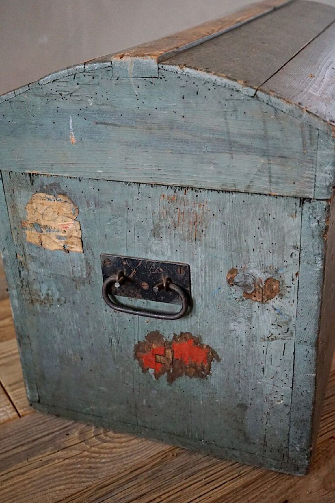 Antique French Painted Chest