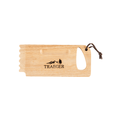 Traeger Wooden Grill Grate Scrape