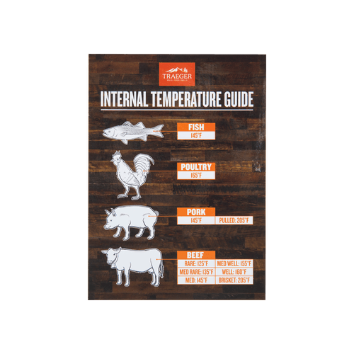 Traeger Internal Temperature Guide Magnet