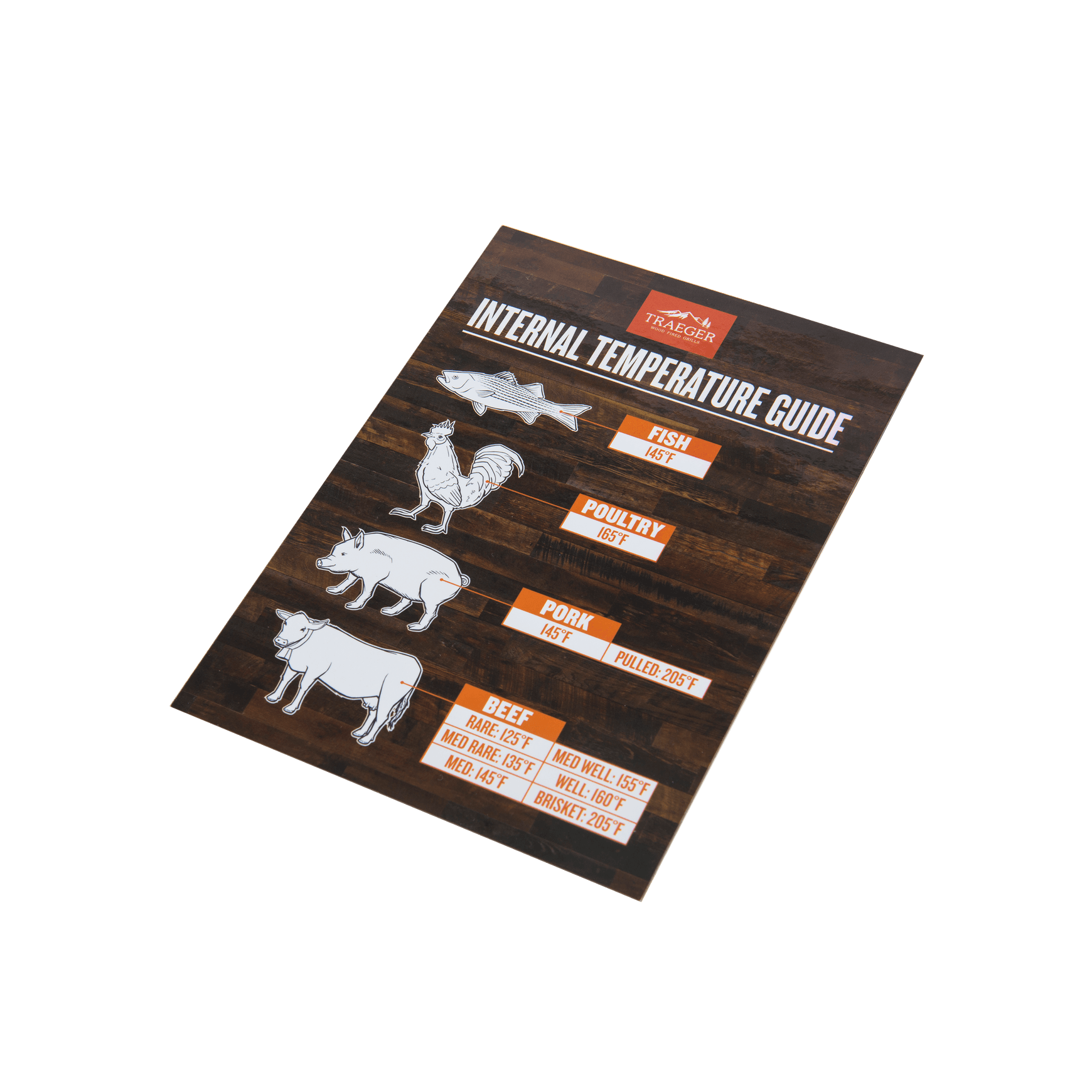 Traeger Internal Temperature Guide Magnet