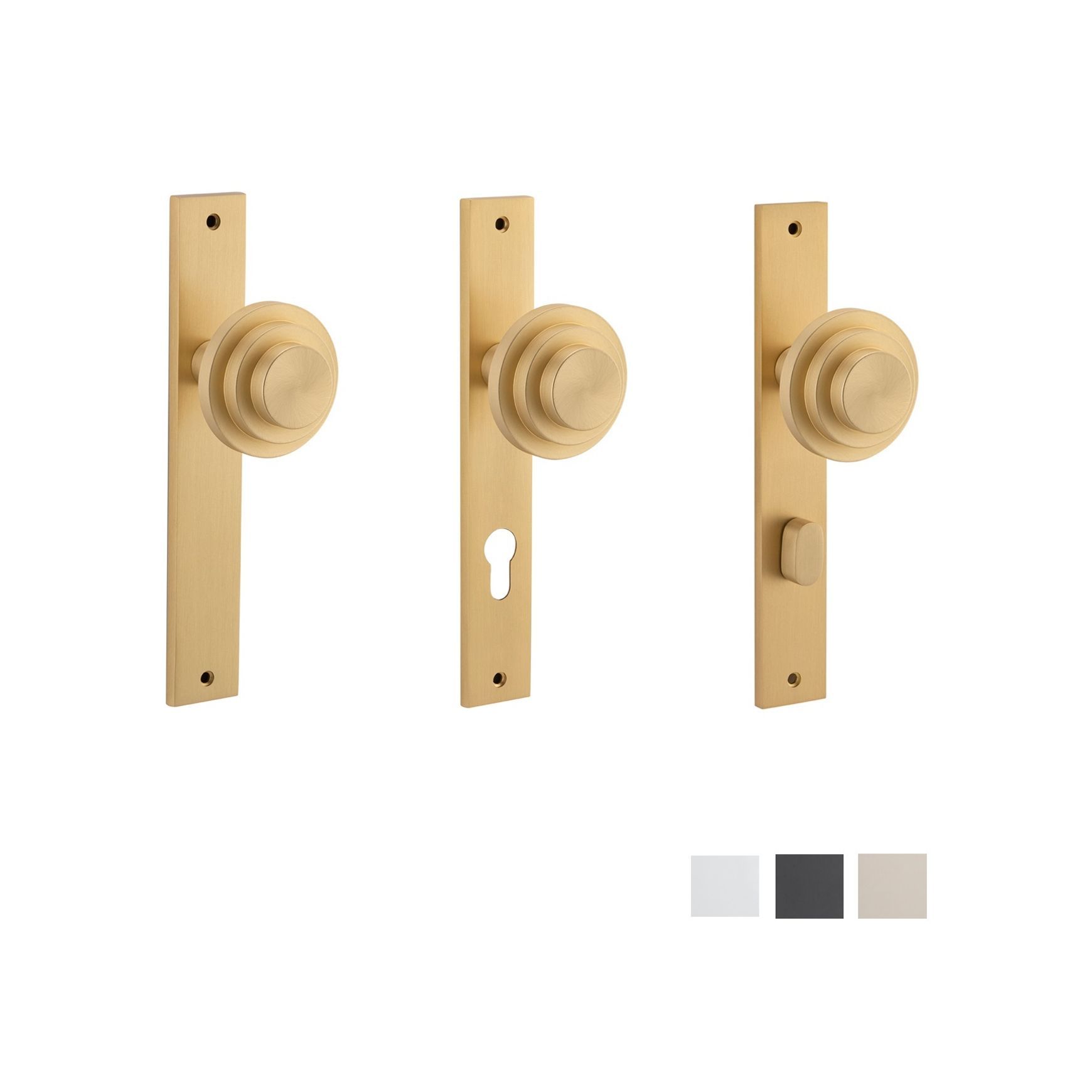 Bankston Sans Arc Zzzigurat Door Knob