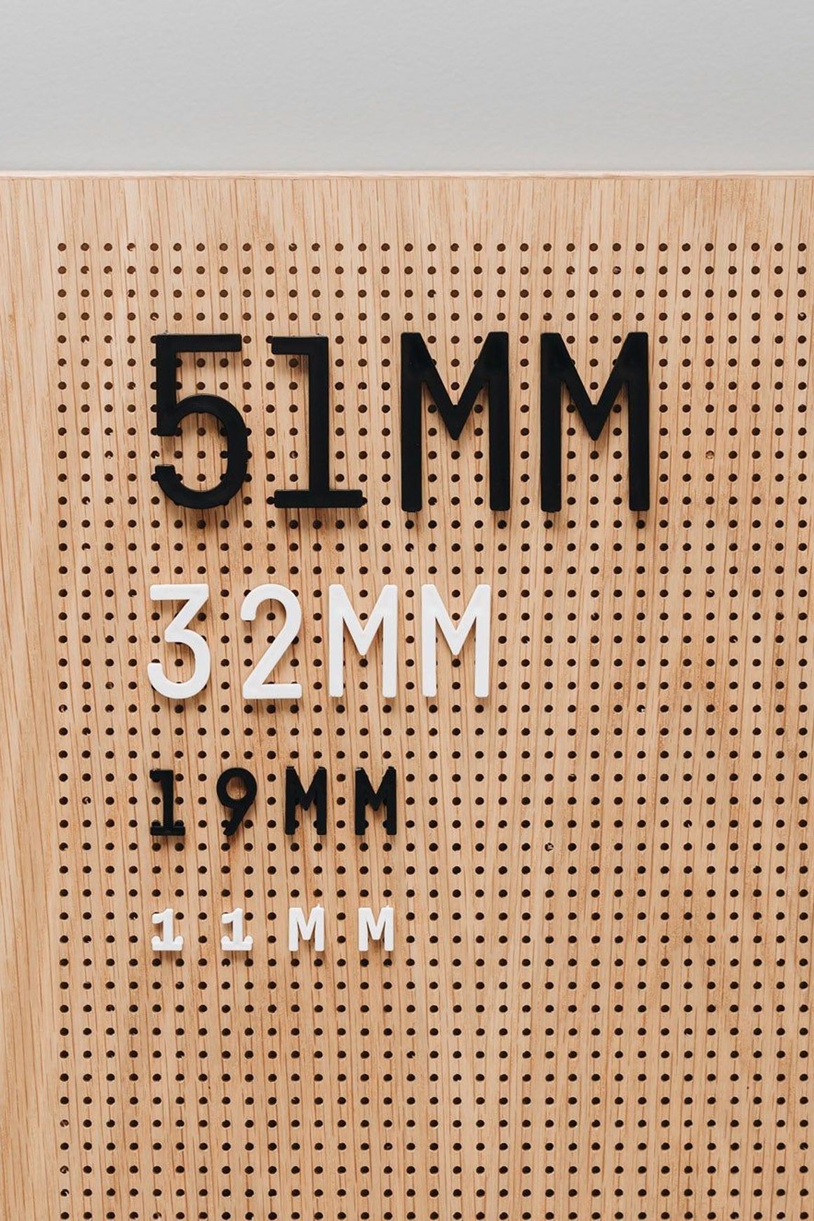 19mm Letter & Number Sets