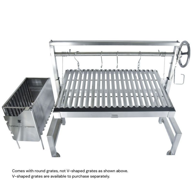Tagwood BBQ09SS Insert-Style Argentine Parrilla Grill