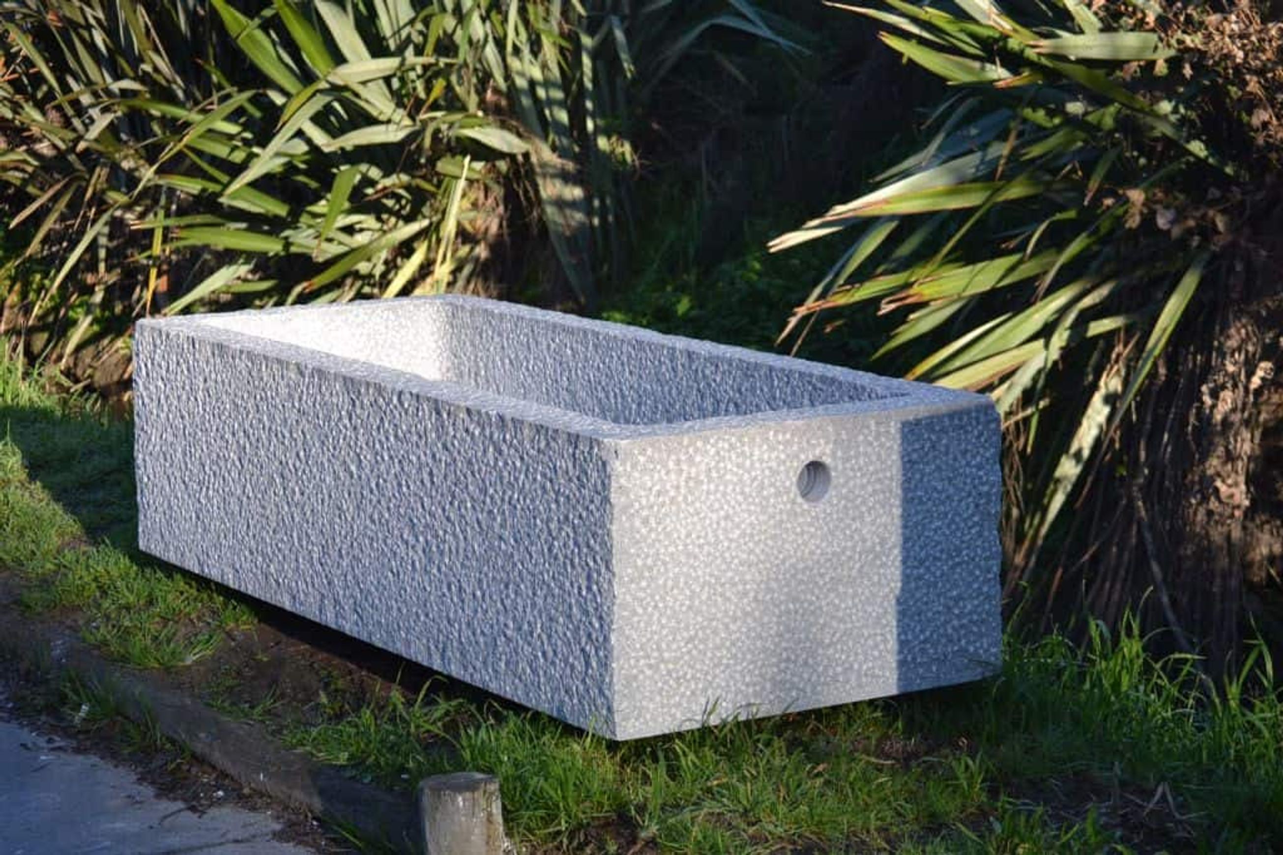 Black Forest Granite Planter