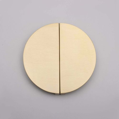 Albany Luna Half Moon Solid Brass Pull Handles