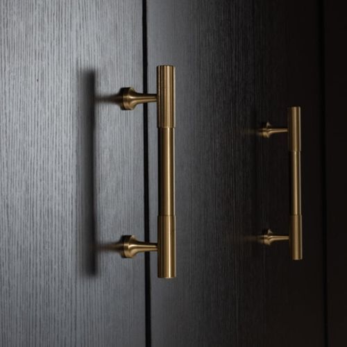 Kitchen Cabinet Handles Antique Aged Brass Rose Bay