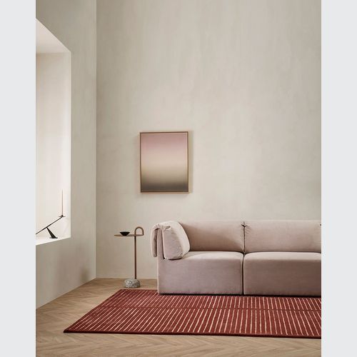 Baya Marlow NZ Wool Floor Rug - Wine