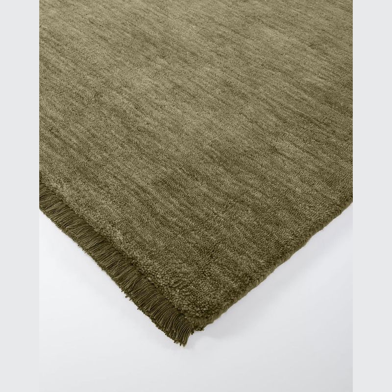 Baya Sandringham NZ Wool Floor Rug - Basil