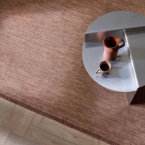 Baya Sandringham NZ Wool Floor Rug - Rosewood