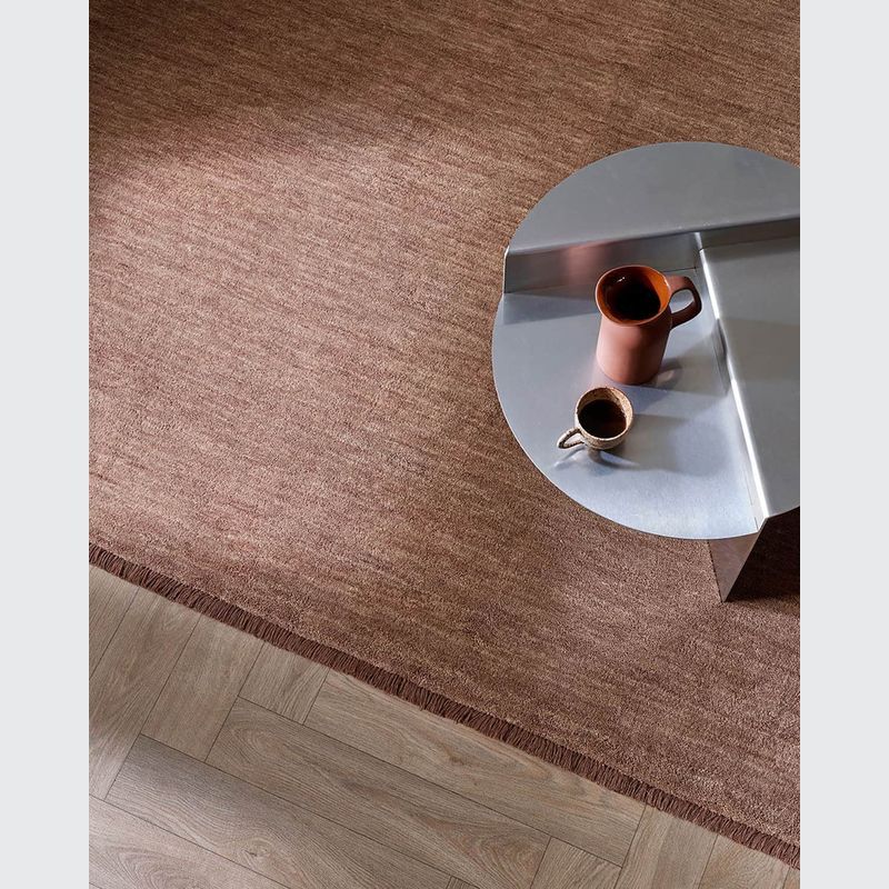 Baya Sandringham NZ Wool Floor Rug - Rosewood