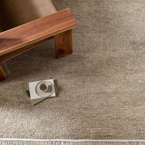 Baya Tanami NZ Wool Floor Rug - Fossil