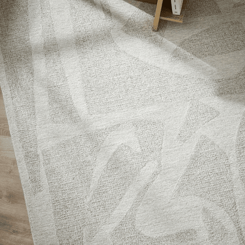 Baya Maya 100% Wool Rug - Oatmeal