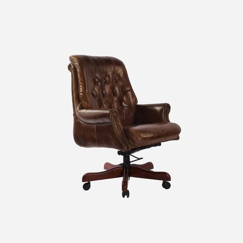 Benjamin Desk Chair | Brown
