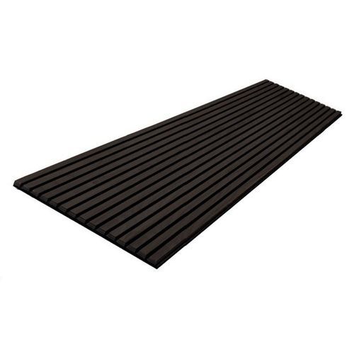 WOODFLEX Flexible Acoustic Wood Slat Wall Panel, Black Veneer - 2700mm x 600mm