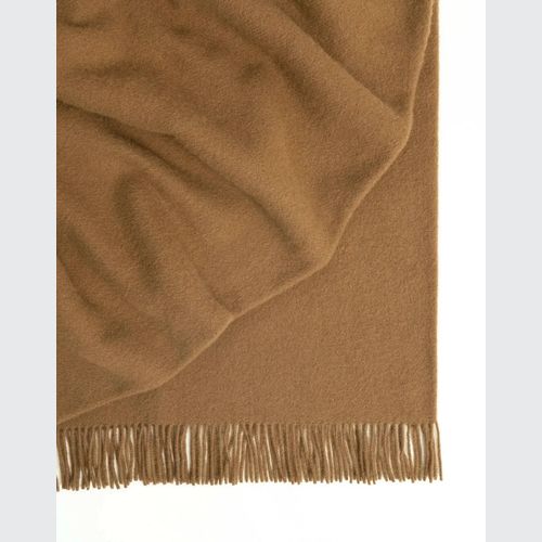 Weave Home Nevis Throw Blanket - Nutmeg | NZ Lambswool