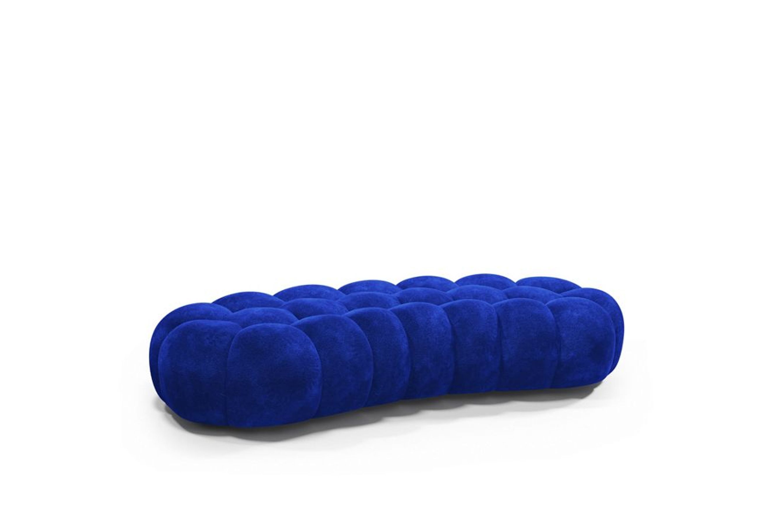 Bubble Curved Large Ottoman