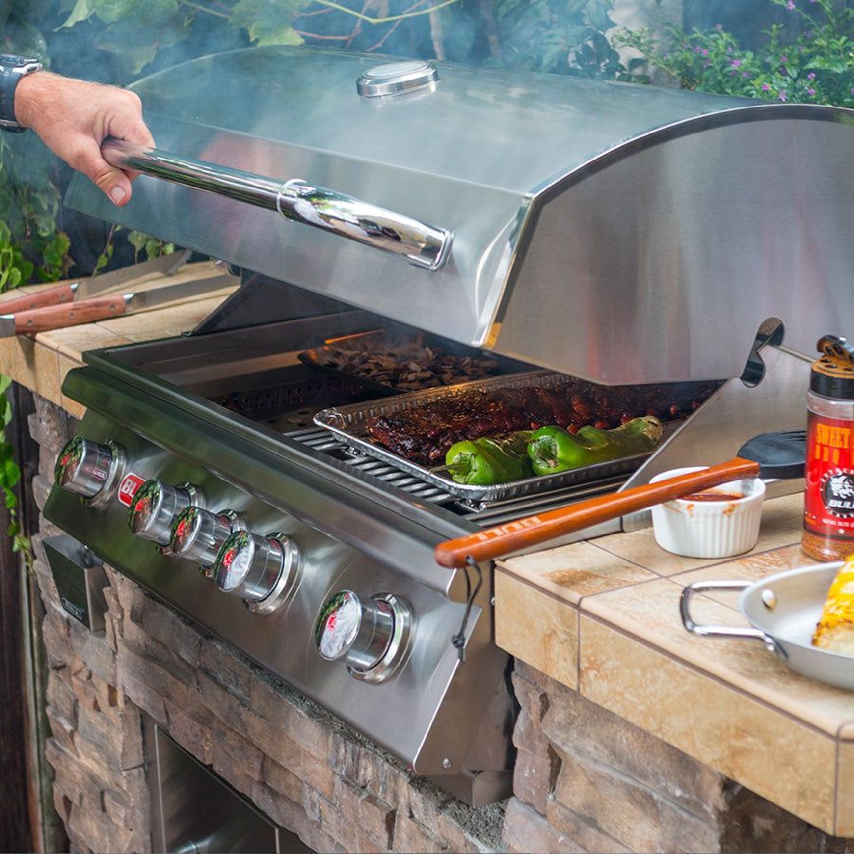 Bull Angus 76cm Drop In Grill - Head Only