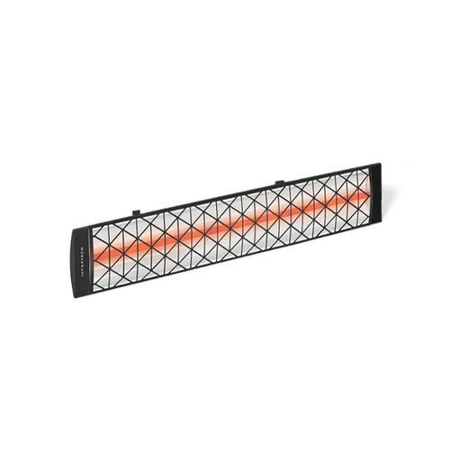 C25 2500W Black/Contemporary Facia Infrared Heater