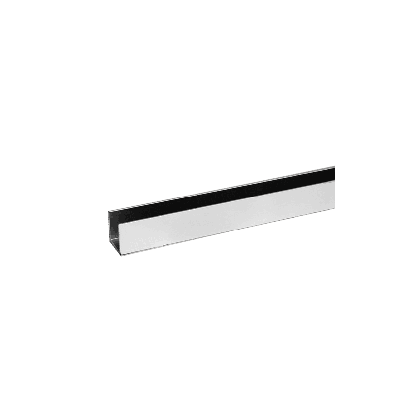 Buddy 18 x 18mm Shower Glass Channel Chrome