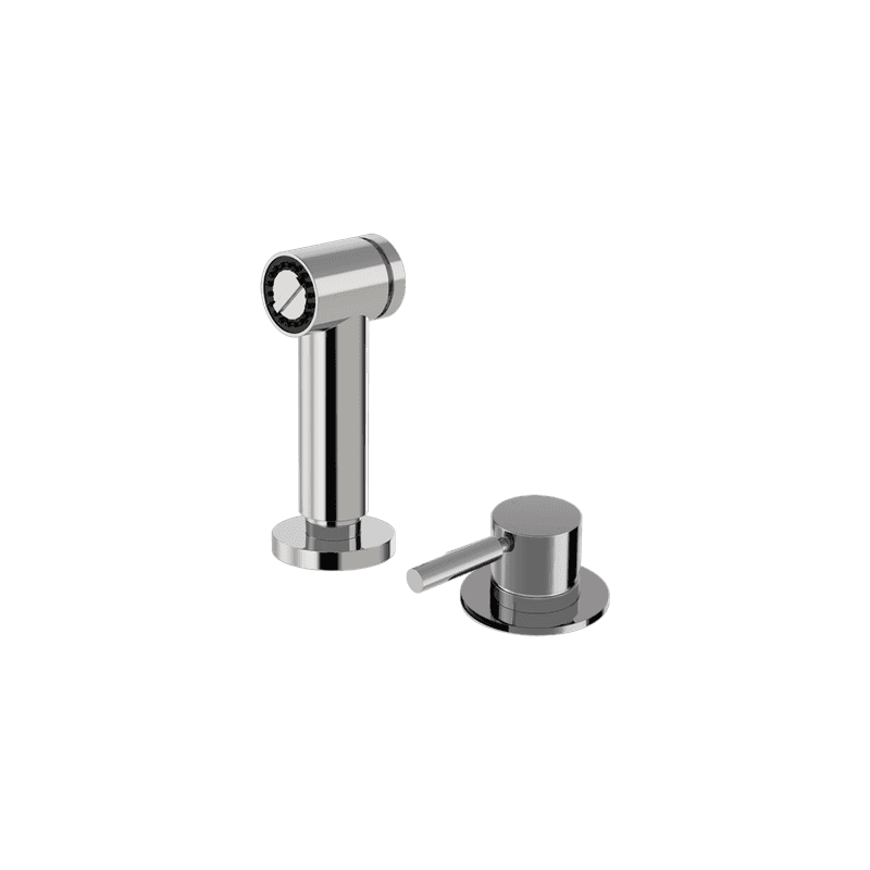 Buddy Pro Kitchen Rinse Spray With Deck Mount Mixer