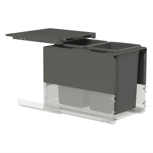 Concelo entro 2x20L for Blum LEGRABOX 400mm Orion Grey
