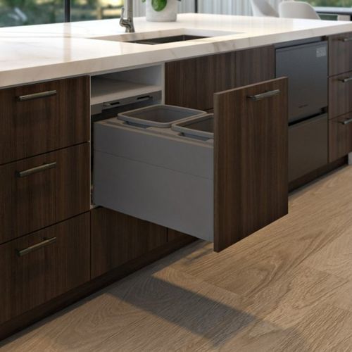 Concelo entro 2x15L for Blum MERIVOBOX 450mm Orion Grey